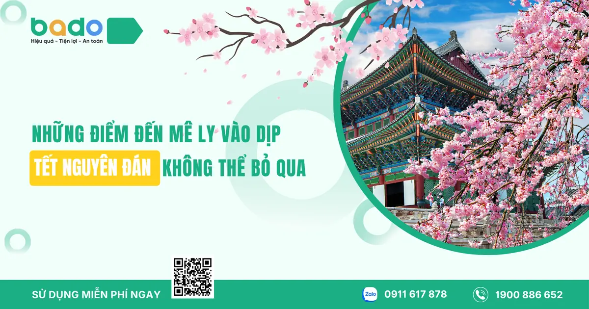 Những điểm đến mê ly vào dịp Tết Nguyên đán không thể bỏ qua